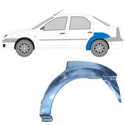 Bok delni za Dacia Logan 2004-2009 / Leva 8896