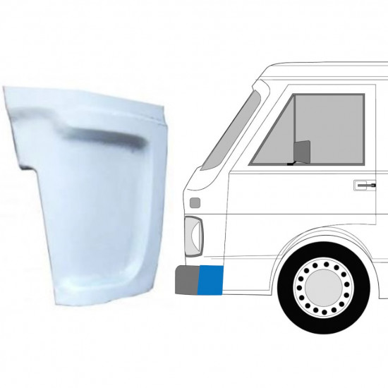 Popravni panel prednjega blatnika za Volkswagen LT 1975-1996 / Leva 11650