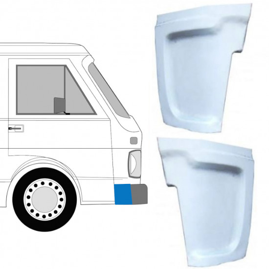 Popravni panel prednjega blatnika za Volkswagen LT 1975-1996 / Komplet 11651