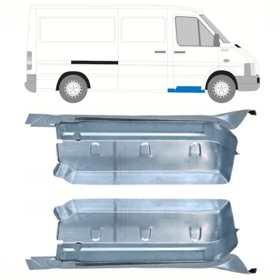 Popravni panel sprednje stopnice z delom praga za Volkswagen LT 1996-2005 / Levo+Desno 16567