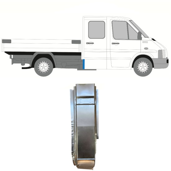 Popravni panel zadnjega vogala za Volkswagen LT 1996-2005 / Desna 16594