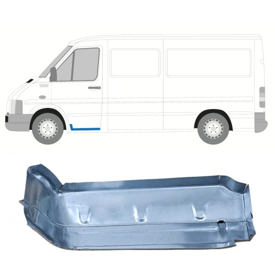 Popravni panel sprednje stopnice za Volkswagen LT 1996-2005 / Leva 16605