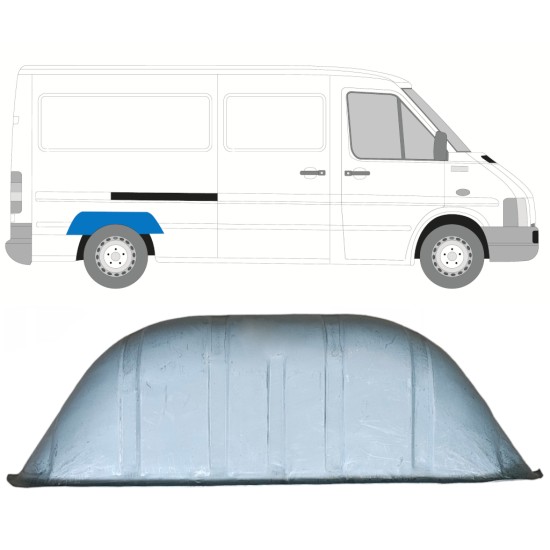 Bok delni notranji za Volkswagen LT 1996-2005 / Levo = Desno (simetrično) 13666