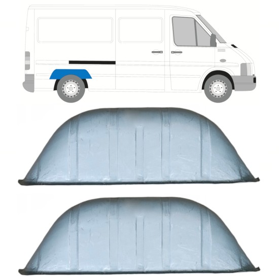 Bok delni notranji za Volkswagen LT 1996-2005 / Levo = Desno (simetrično) / Komplet 14151