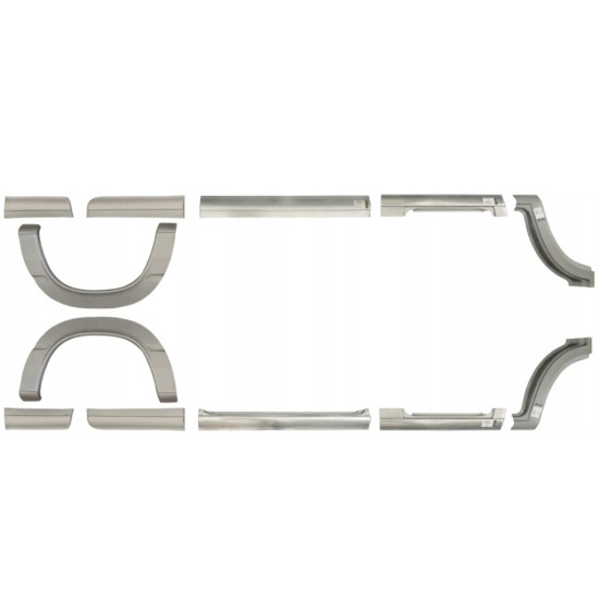 Set popravnih panelov za Volkswagen LT 1996-2005 / Levo+Desno / 14388