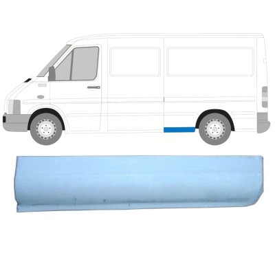 Popravni panel spodnjega zadnjega blatnika za Volkswagen LT 1996-2005 / Leva 13835