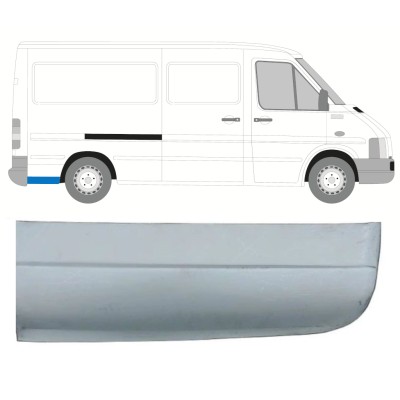 Popravni panel spodnjega zadnjega blatnika za Volkswagen LT 1996-2005 / Desna 13836