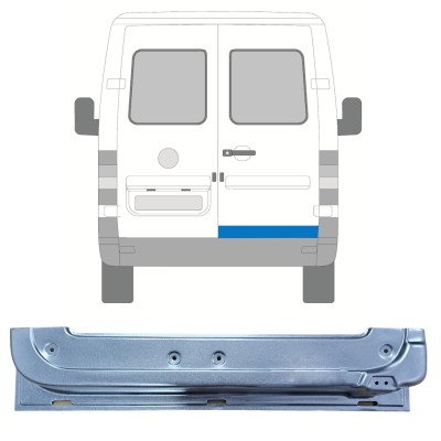 Popravni panel zadnjih vrat za Volkswagen LT 1996-2005 / Desna 16591