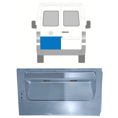 Popravni panel zadnjih vrat za Volkswagen LT 1996-2005 / Leva 16588