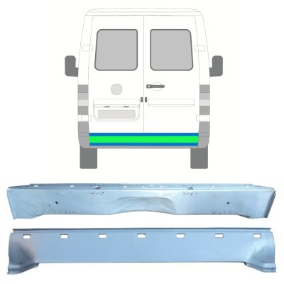 Zadnji reparaturni del za Volkswagen LT 1996-2005 / Komplet 14274