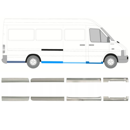 Set popravnih panelov za Volkswagen LT 1996-2005 / Levo+Desno / 14389