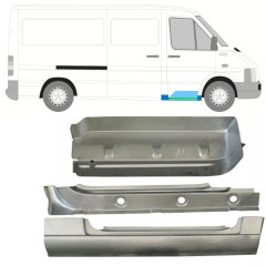 Notranji prag, krilo in sprednji popravni panel stopnice za Volkswagen LT 1996-2005 / Desna 16571