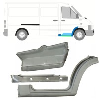 Notranji prag, krilo in sprednji popravni panel stopnice za Volkswagen LT 1996-2005 / Desna 16573