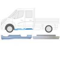 Set popravnih panelov za Renault Master 2010- / Leva / 14912 Set popravnih panelov za Renault Master 2010- / Leva / 14912