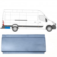 Popravni panel zadnjega dela zadnjega blatnika za Renault Master 2010- / Desna 9064