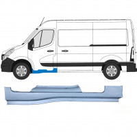 Popravni panel praga sprednjih vrat za Renault Master 2010- / Leva 10793