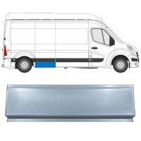 Popravni panel sprednjega dela zadnjega blatnika za Renault Master 2010-2024 / Levo = Desno (simetrično) 17293