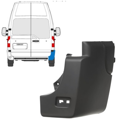 Vogal zadnjega odbijača za Nissan NV400 2010- / Desna 17243
