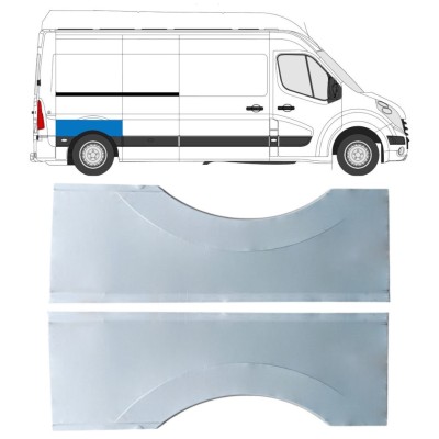 Bok delni za Nissan NV400 2010- / Levo+Desno / Komplet 16826