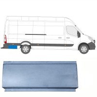 Popravni panel zadnjega dela zadnjega blatnika za Nissan NV400 2010- / Levo = Desno (simetrično) 17297