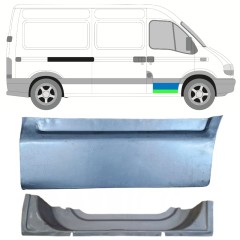 Notranji in zunanji popravni panel sprednjih vrat za Opel Movano 1998-2010 / Desna 16878