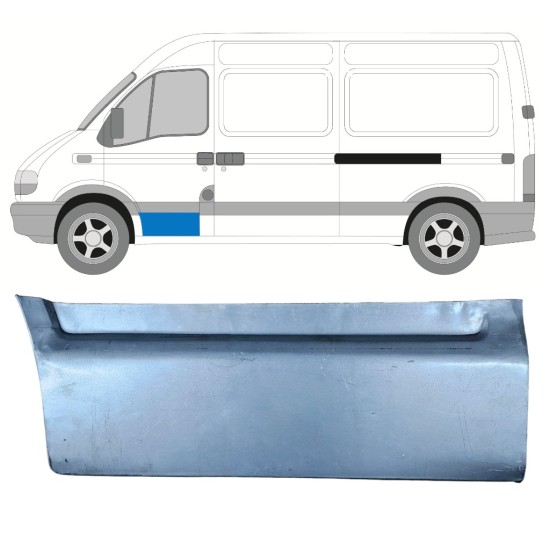 Popravni panel sprednjih vrat za Renault Master 1998-2010 / Leva 16008