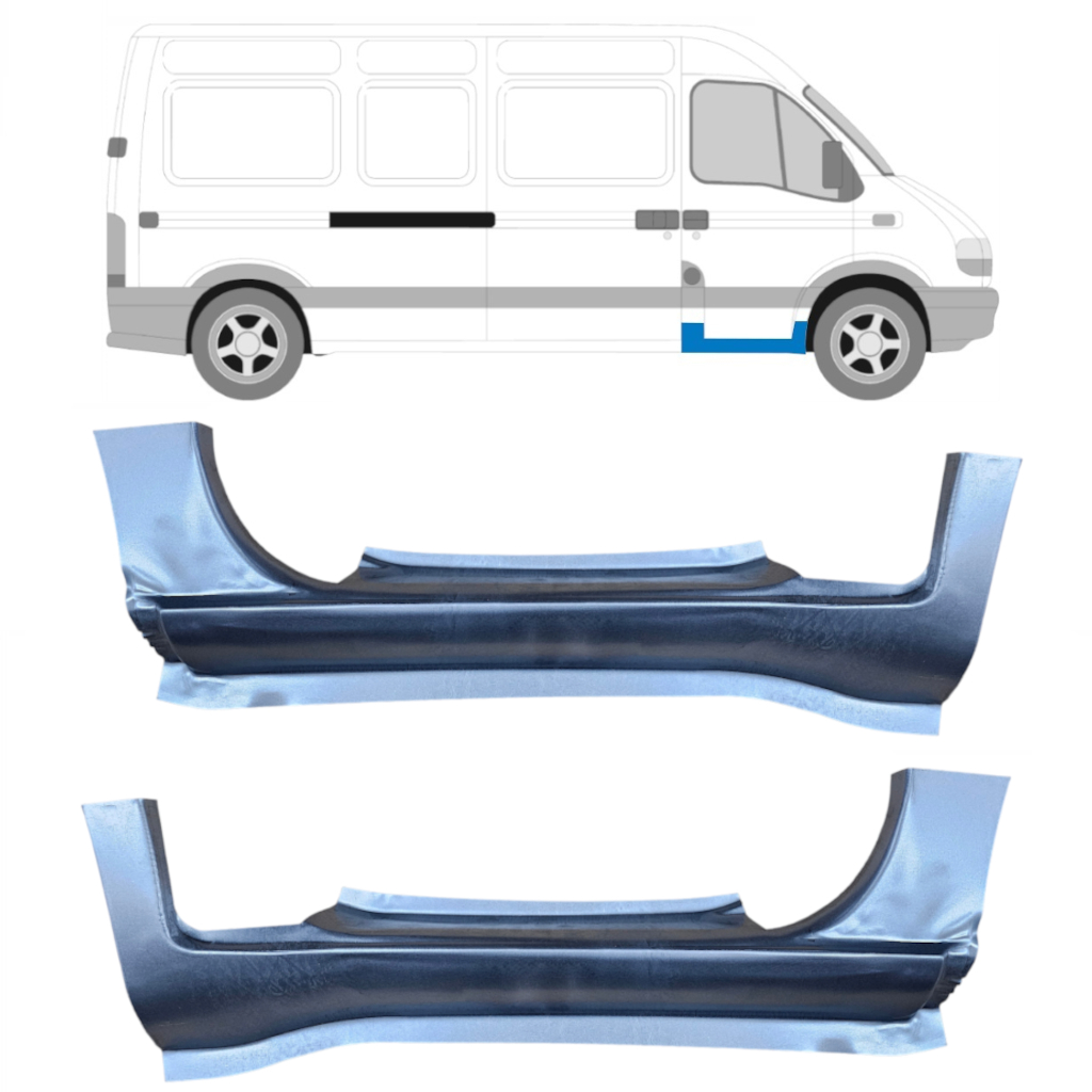 Prag Za Renault Master 1998-2010 / Levo+Desno / Komplet 9451