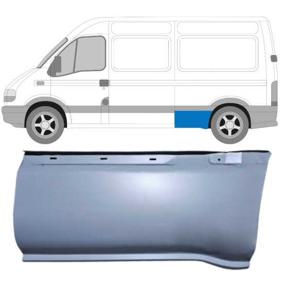Bok delni za Renault Master 1998-2010 / Leva 16904