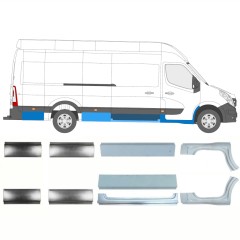 Set popravnih panelov za Opel Movano 2010-2021 / Levo+Desno 15287