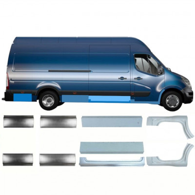 Set popravnih panelov za Renault Master 2010- / LWB /  10065