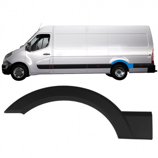 Stranska obloga za Renault Master 2010- / Leva 10915