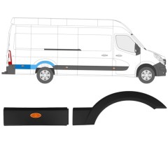 Stranska obloga za Opel Movano 2010-2021 / Desna / Komplet 13284