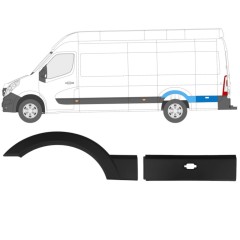 Stranska obloga za Opel Movano 2010-2021 / Leva / Komplet 13283
