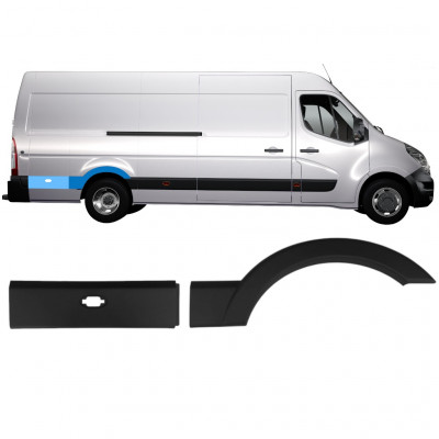 Stranska obloga za Renault Master 2010- / Desna / Komplet 10920