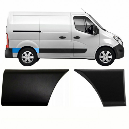 Set stranskih oblog za Renault Master Opel Movano Nv 400 2010- / SWB / Desna /  8711