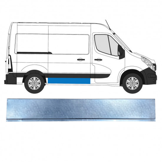 Popravni panel drsnih vrat za Renault Master 2010-  / L1 / Desna 5957