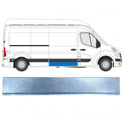 Popravni panel drsnih vrat za Renault Master 2010- / Desna 12649