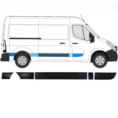 Set stranskih oblog za Opel Movano 2010-2021 / Desna / 13913
