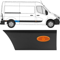 Obloga stranskega dela zadnjega blatnika z lučjo za Renault Master 2010- / Desna / Komplet 10932