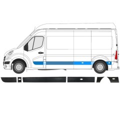 Set stranskih oblog za Opel Movano 2010-2021 / Leva / 13919
