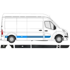 Set stranskih oblog za Opel Movano 2010-2021 / Desna / 13917