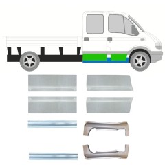 Set popravnih panelov za Renault Master 1998-2010 / Levo+Desno / 10260