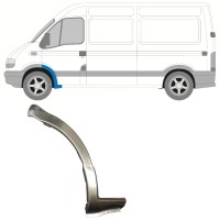 Popravni panel sprednjega blatnika za Renault Master 1998-2010 / Leva 15355