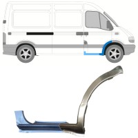 Popravni panel praga in sprednjega blatnika za Renault Master 1998-2010 / Desna / Komplet 15366