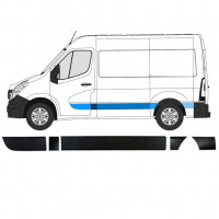 Set stranskih oblog za Renault Master Opel Movano Nv 400 2010- / Leva /  10894