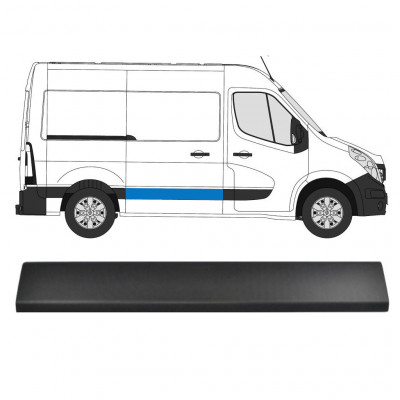 Obloga stranskega dela drsnih vrat za Renault Master 2010- / Desna 10843