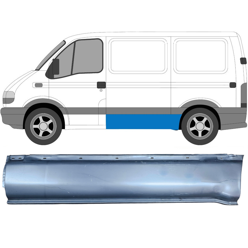 Popravni Stranski Panel Za Opel Movano / R Master 1998- / Leva 6916