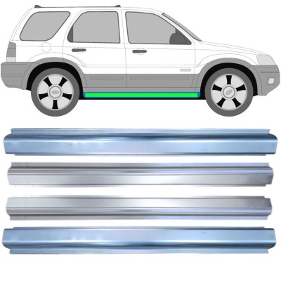 Popravni panel praga in notranjega praga za Ford Maverick 2001-2008 / Levo+Desno / Komplet 14856