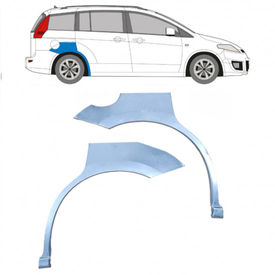 Bok delni za Mazda 5 2005-2010 / Levo+Desno / Komplet 9192