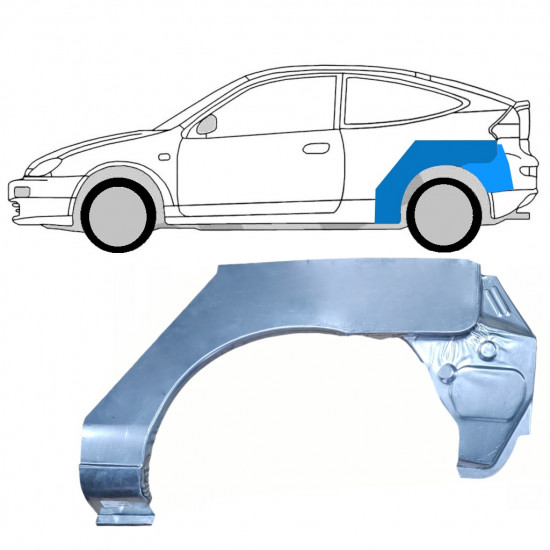 Bok delni za Mazda 323 BH 1994-1998 / Leva / COUPE 7985